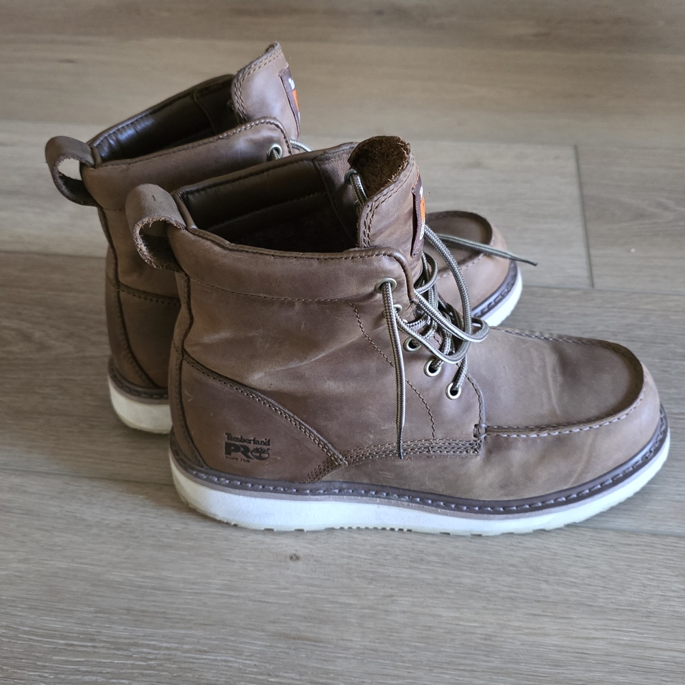 Timberland Men's Tan Leather Boots